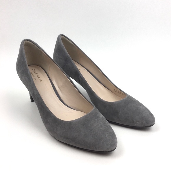 Cole Haan grand os suede leather pumps heels - Picture 2 of 6